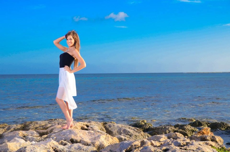 Female model photo shoot of leyanetglez in Riviera Maya, Mexico