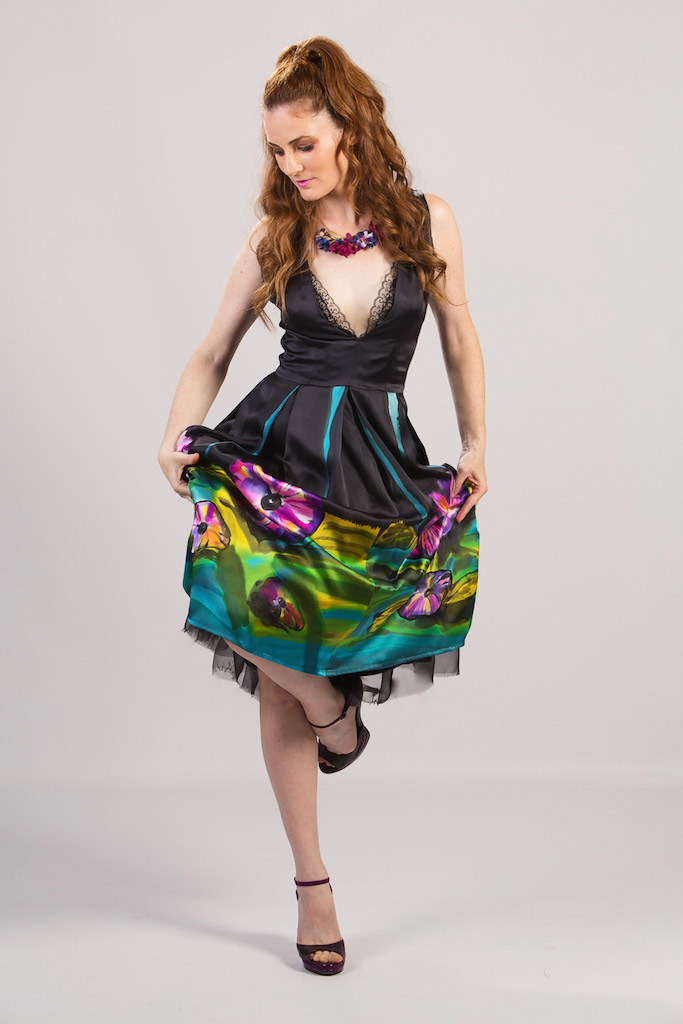 Female model photo shoot of monewborn, clothing designed by inLush