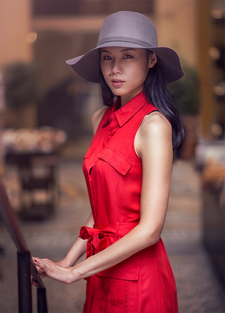 Female model photo shoot of Kathleen Liu