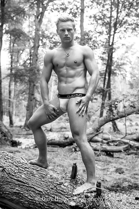 Male model photo shoot of Marquez Ash by Gary Holmes Photography in Forest National Park