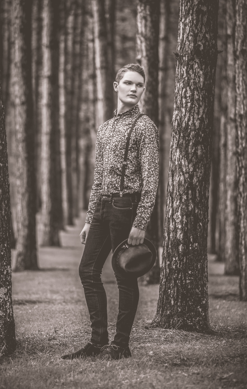 Male model photo shoot of gabrielmhopkins by Kaela Speicher Photo
