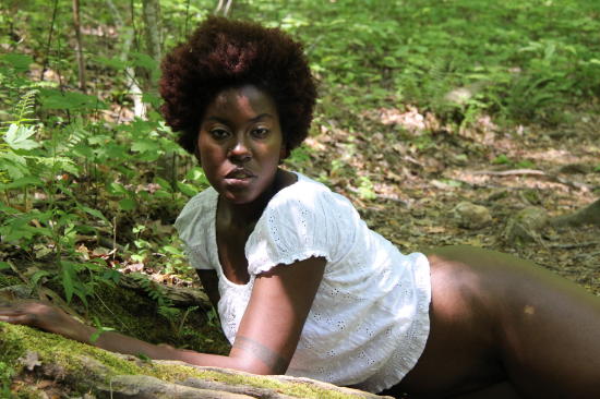 Female model photo shoot of Dannywolfchild by Raw Dreams Photography in High Point, NC