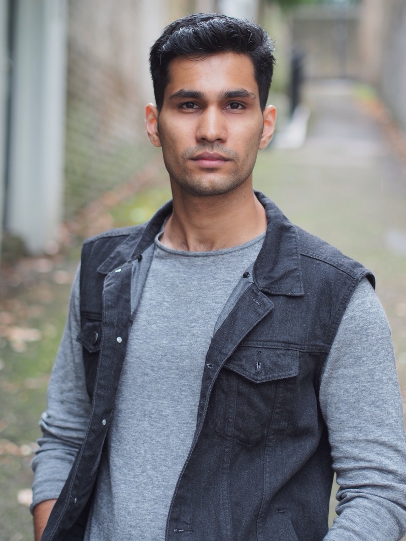 Male model photo shoot of akarim in London
