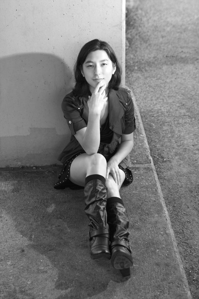Female model photo shoot of StainedCrimson by DLPhotos in Whitman St. Bridge