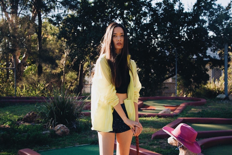 Male model photo shoot of Wingling in Mt Gravatt Minigolf