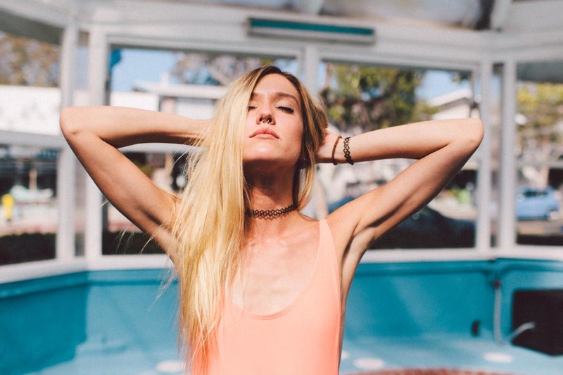 Female model photo shoot of Madisonechoreed in Laguna Beach, California