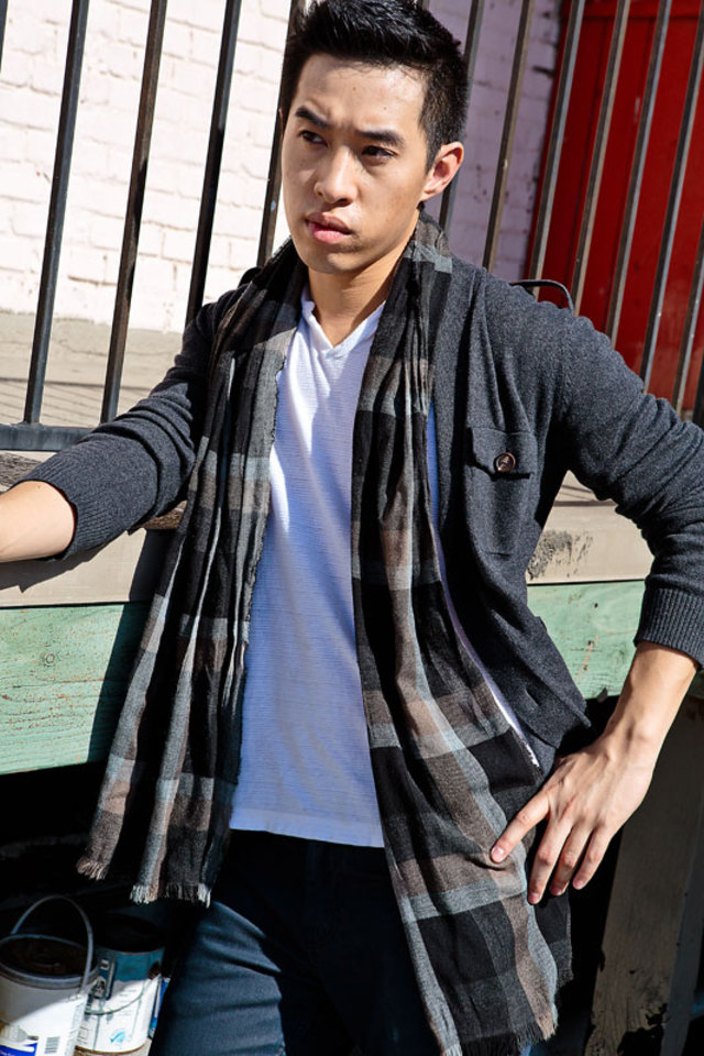 Male model photo shoot of Ray Yao in Los Angeles