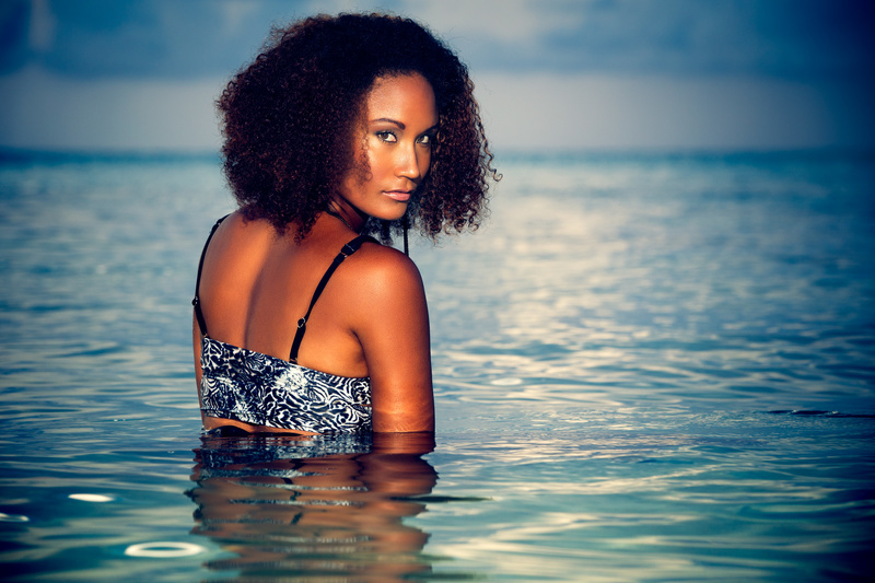 Female model photo shoot of Rochelle N M by Mike  Jones  in Bermuda