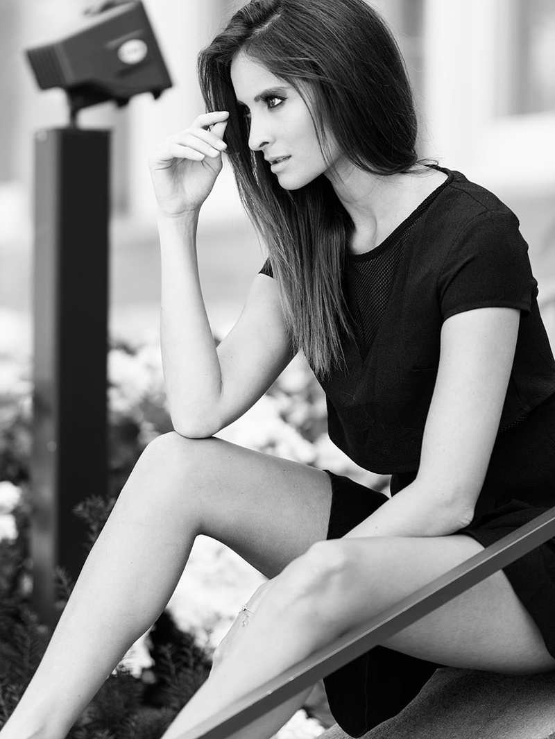 Female model photo shoot of Floriane in Toronto