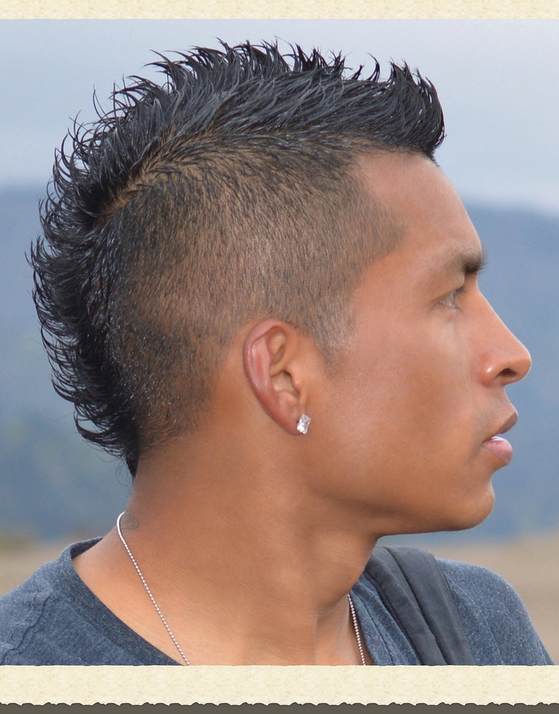 Male model photo shoot of Mexica and Angel Purhepecha in Rooster Rock, oregon