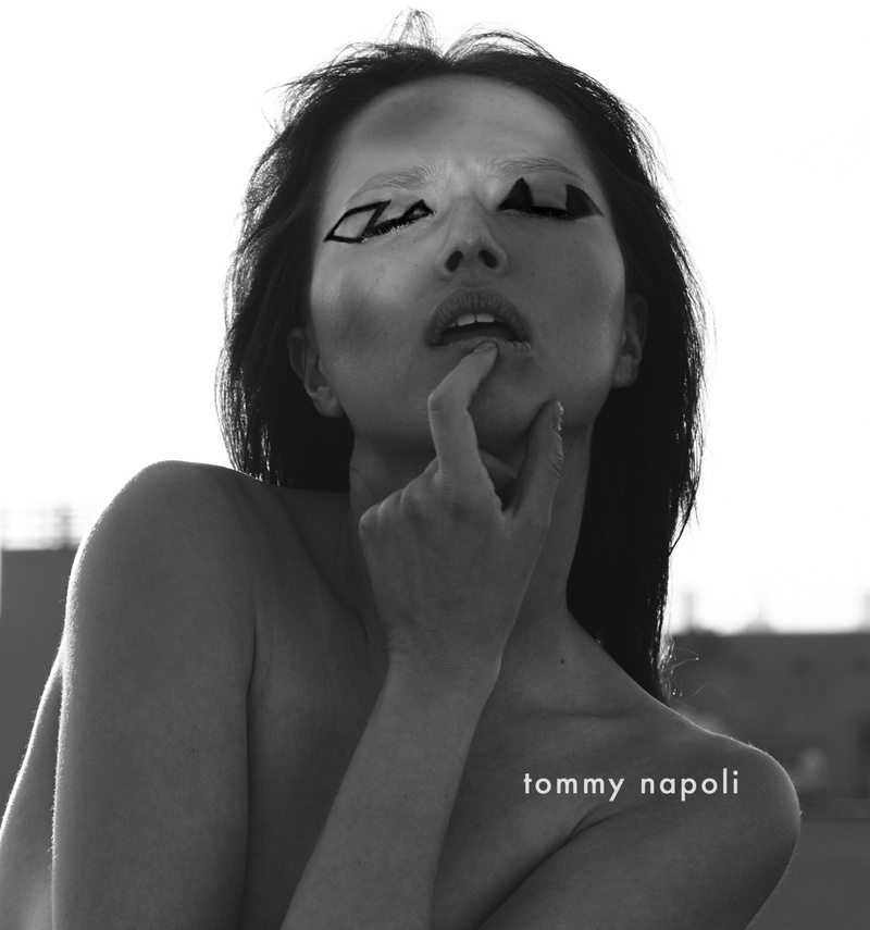 0 model photo shoot of Tommy Napoli Beauty