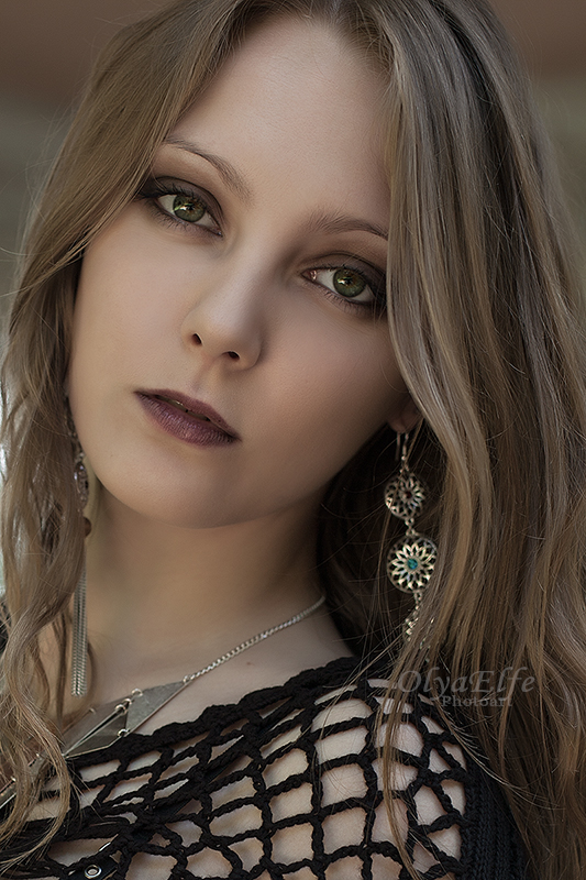 Female model photo shoot of Atropa Firefly
