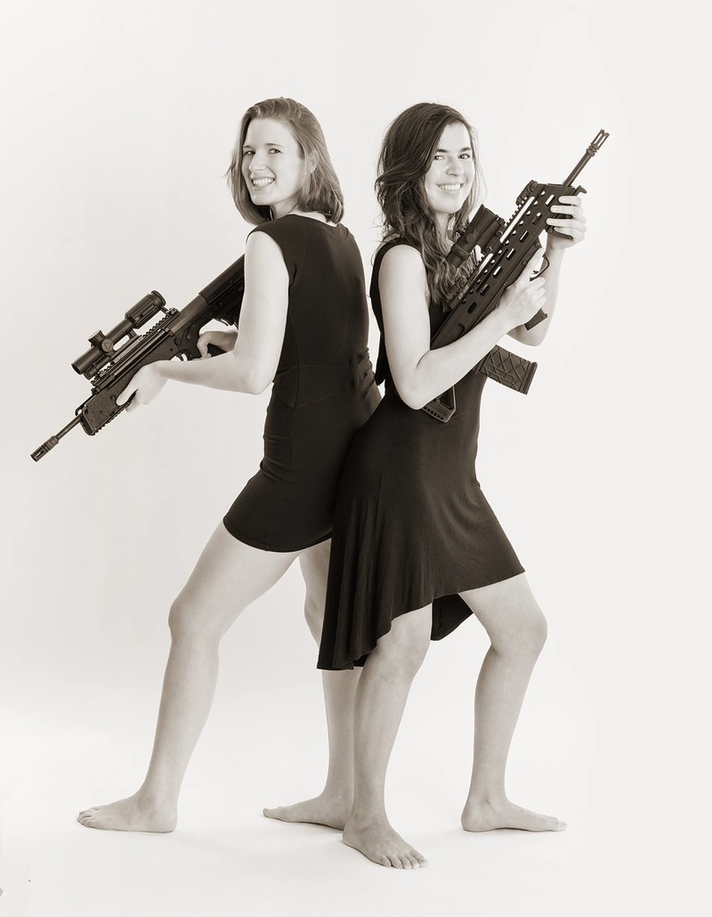 Female model photo shoot of Allison Crady and Nikole Elle by olegvolk Oleg Volk in Nashville, TN