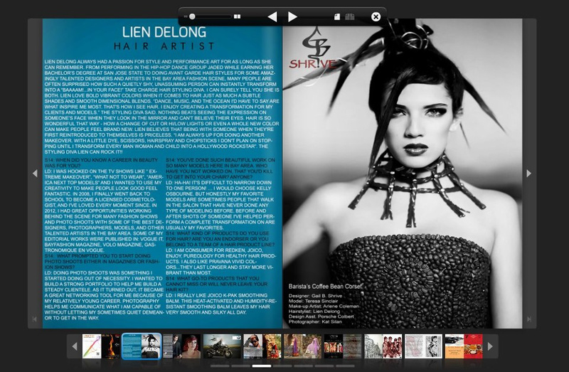 Female model photo shoot of Lien DeLong Artistry 