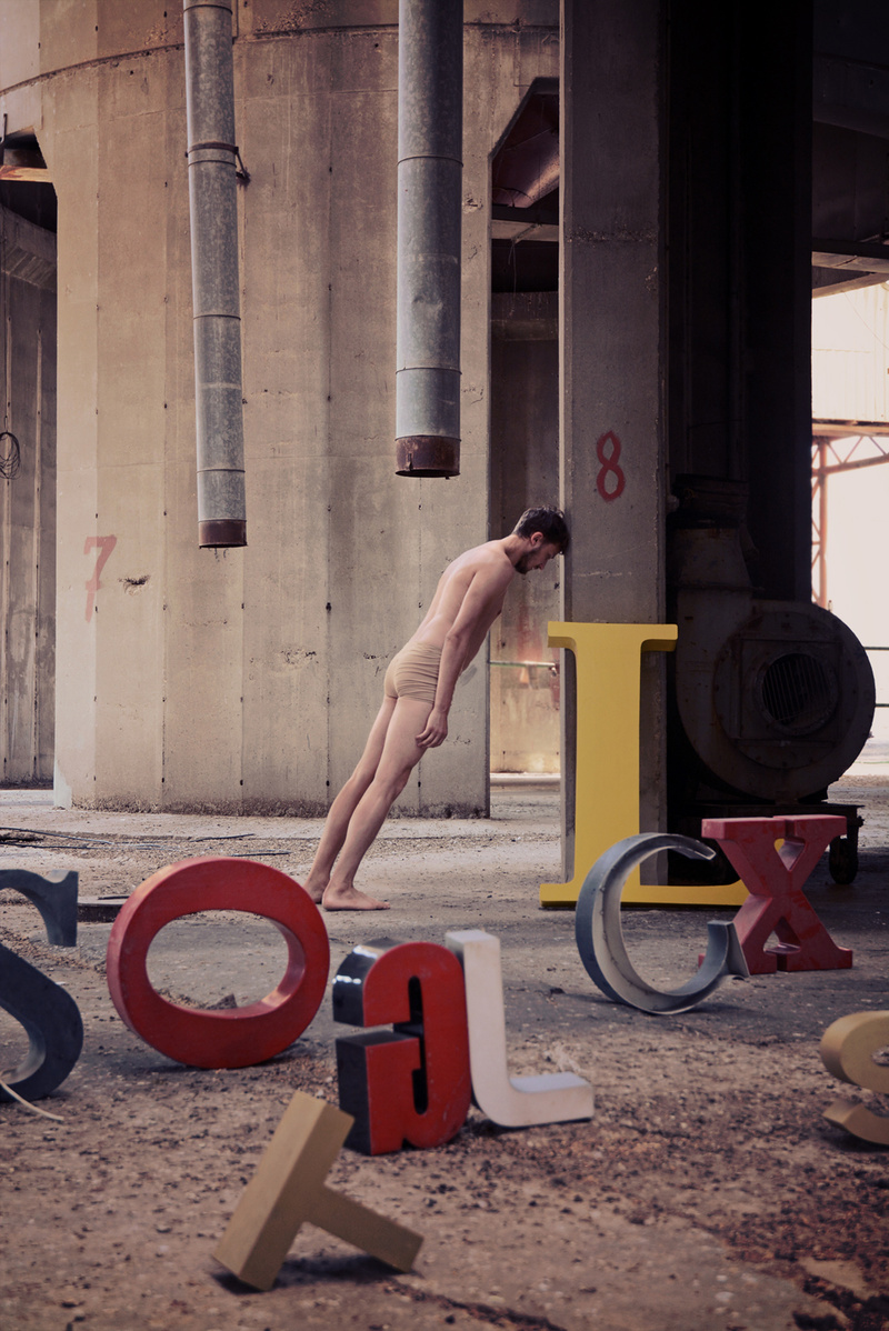 Male model photo shoot of sans serif