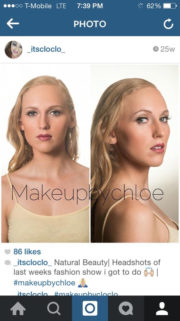 Female model photo shoot of Beauty by Chloe