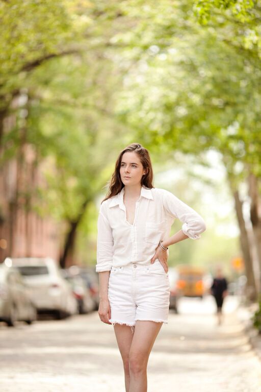 Female model photo shoot of Mackenzie Morrison by Nathan Rocky  in West Village
