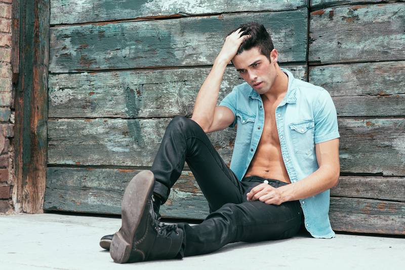 Male model photo shoot of Nic Oliverio in Los Angeles