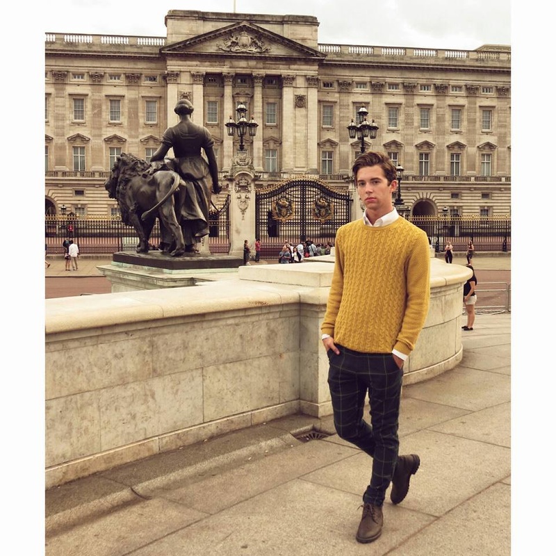 Male model photo shoot of ChristopherWalsh in Buckingham Palace, London, England