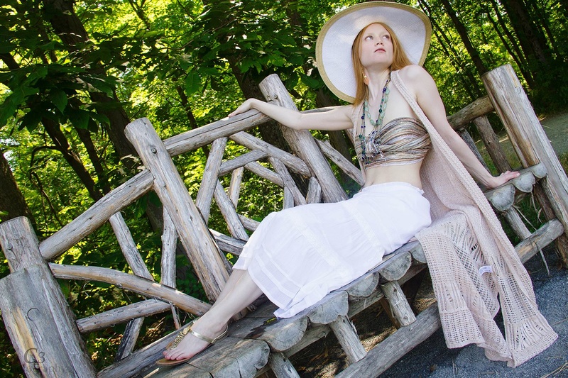 Female model photo shoot of Jenna Quaranta by C3 Photography in Poet's Walk, Red Hook, NY
