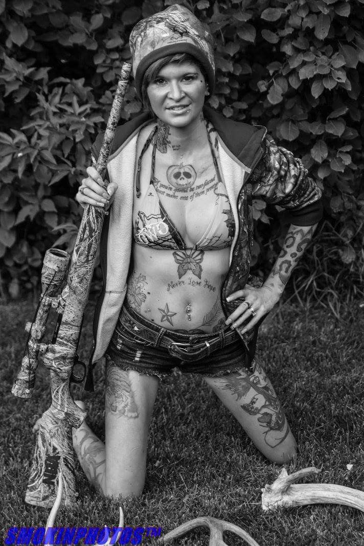 Female model photo shoot of TattooedErhardt07 in Mandan Nd