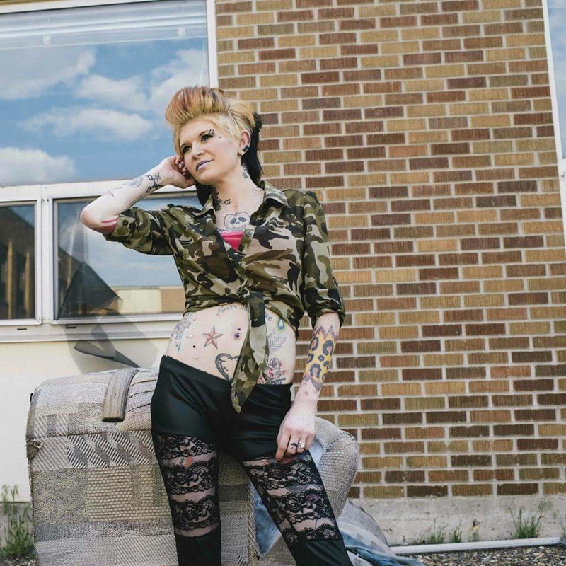 Female model photo shoot of TattooedErhardt07