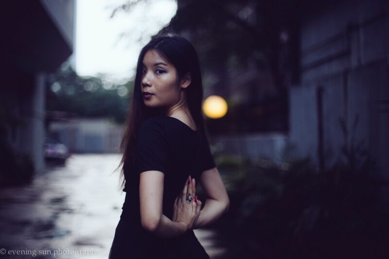 Female model photo shoot of Maegan Yip Rue Vey