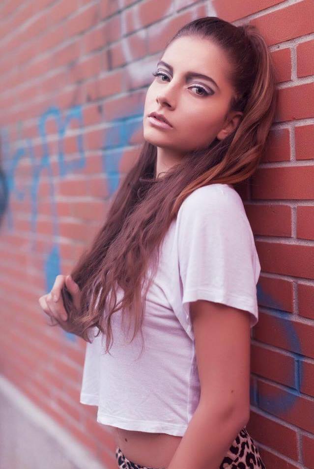 Female model photo shoot of Summer Cherlier in Milan, Italy