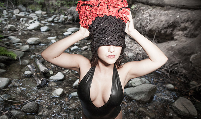 Female model photo shoot of Maritza Victoria in Redwood Forest Santa Cruz, CA
