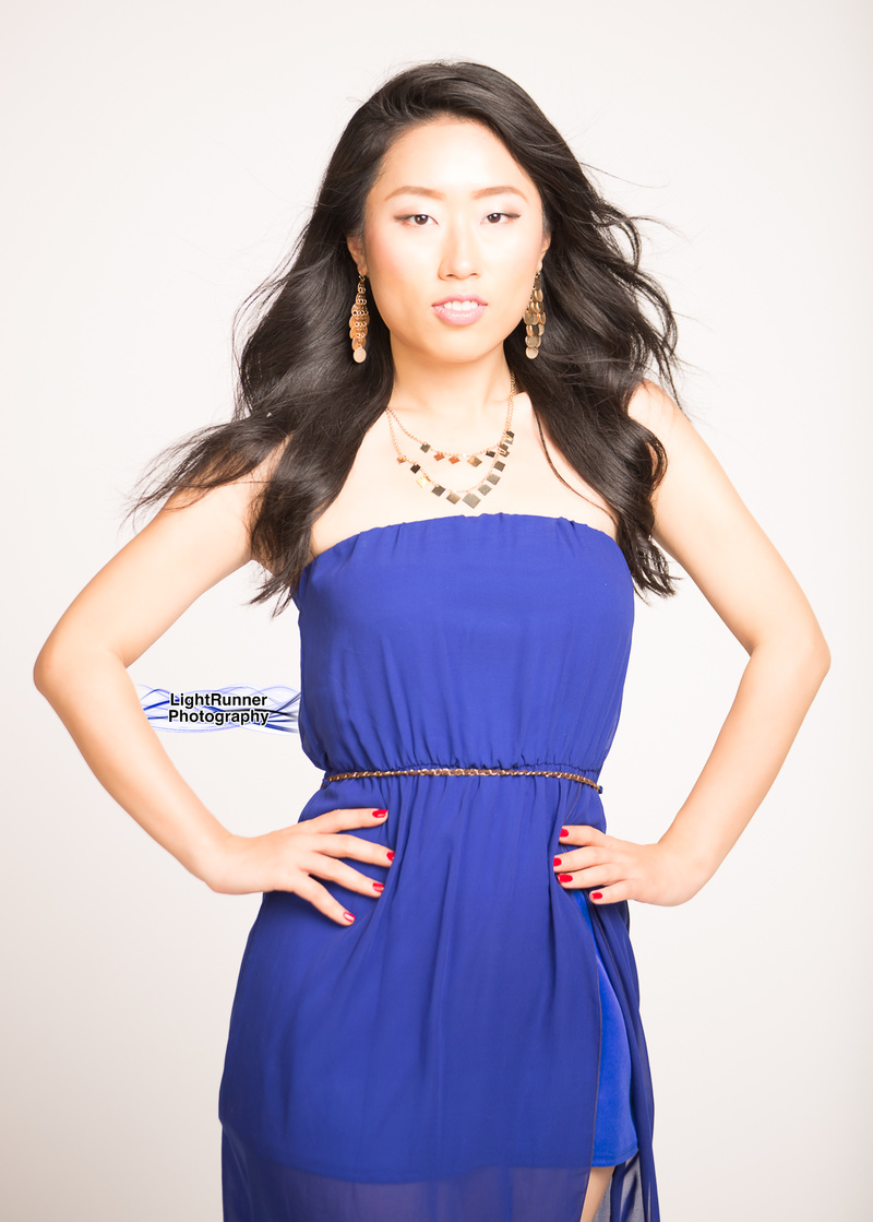 Female model photo shoot of jingfang by LightRunner Photography in San Jose