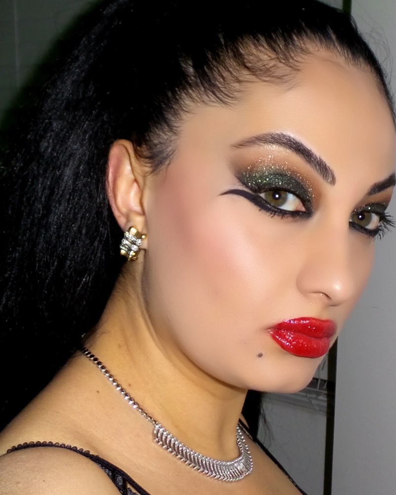 Female model photo shoot of Marina B Makeup in Los Angeles, CA