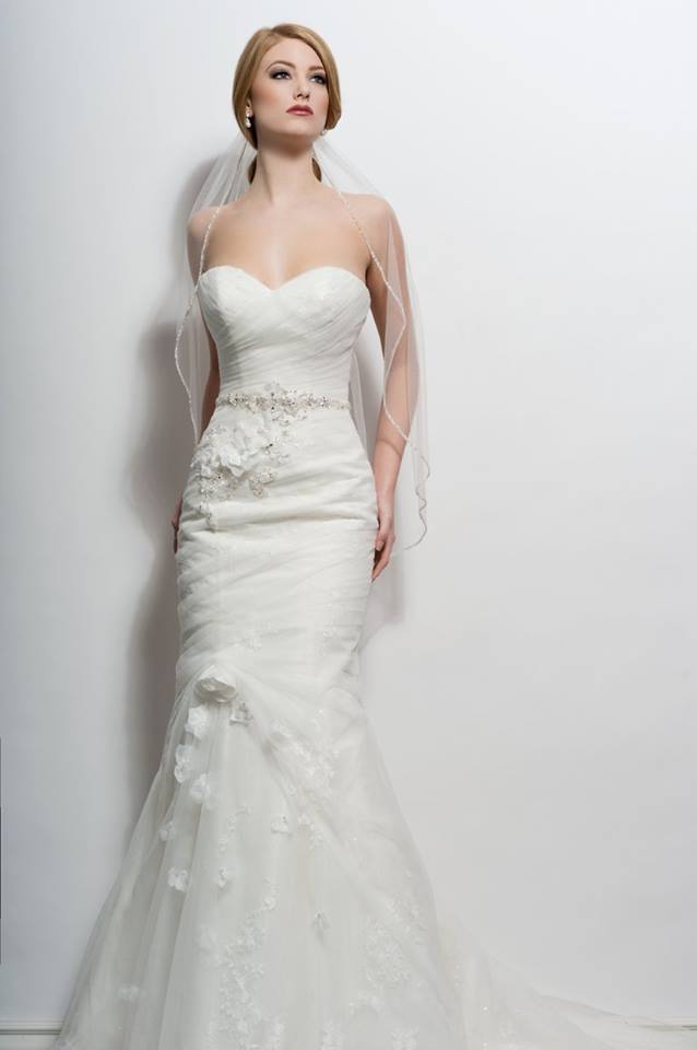 Female model photo shoot of Cassandra Angst in Oliverio's Bridal Boutique, Clarksburg, WV