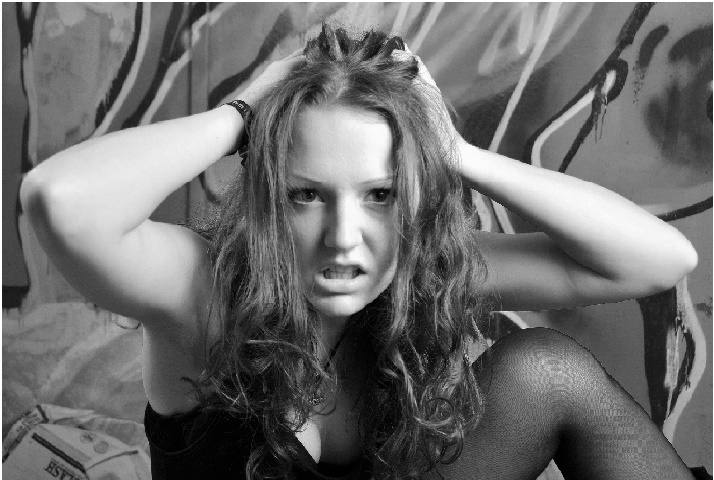 Female model photo shoot of Dani Poison by Bob Mandara