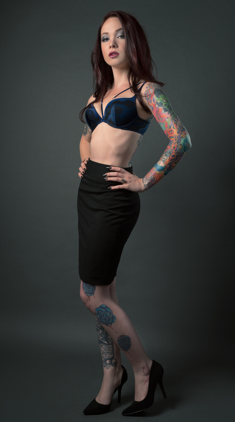 Female model photo shoot of Amber Rice in Touchkvlt Studios