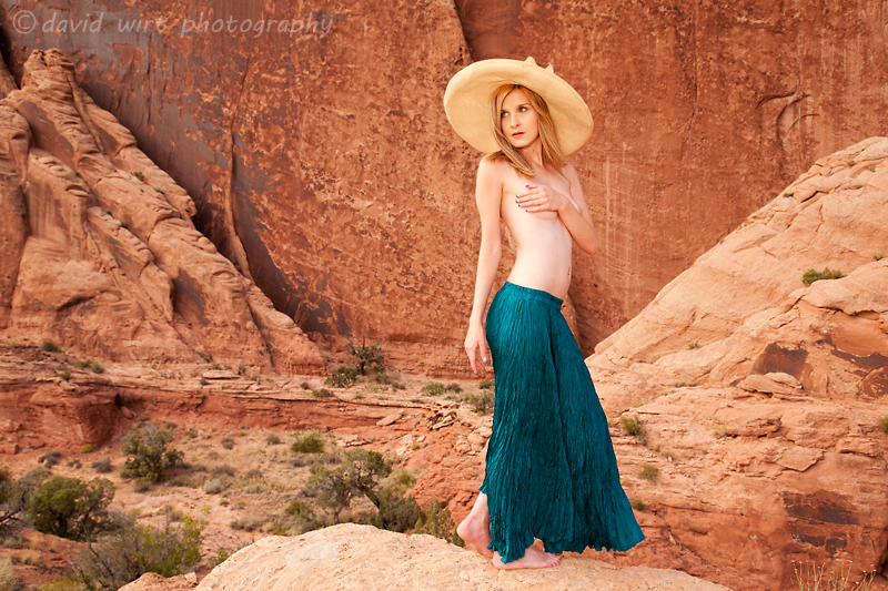 Male and Female model photo shoot of David Wirt and ShelbyGreen in Southern Utah
