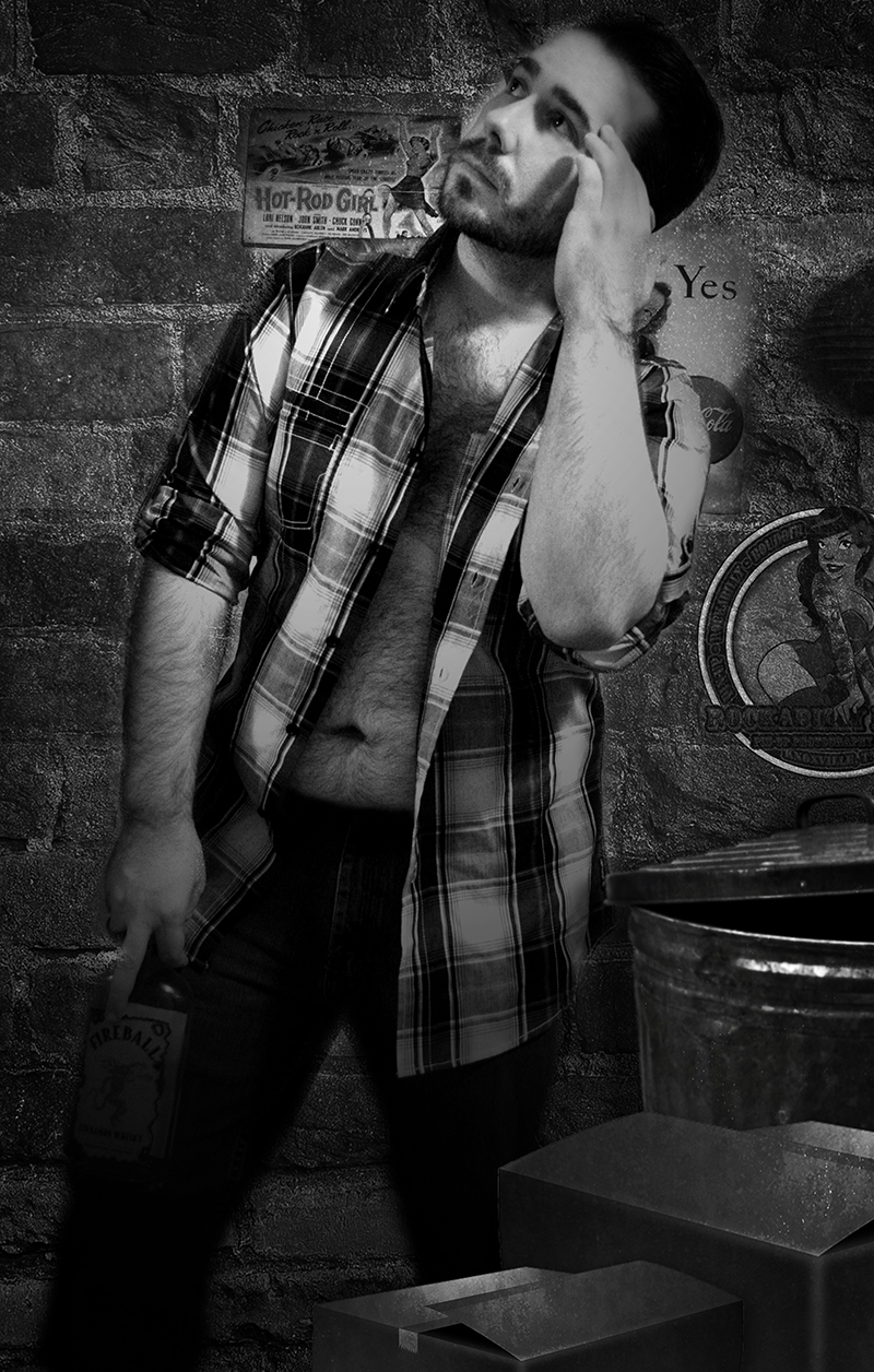 Male model photo shoot of RockabillyRedd in Knoxville, TN