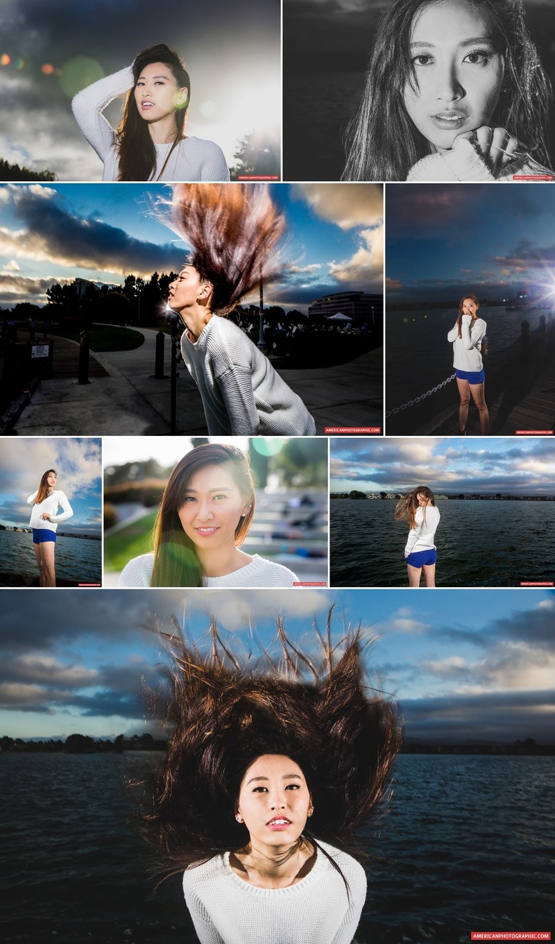 Female model photo shoot of Jane Hwang by Namu Williams in Foster City, CA