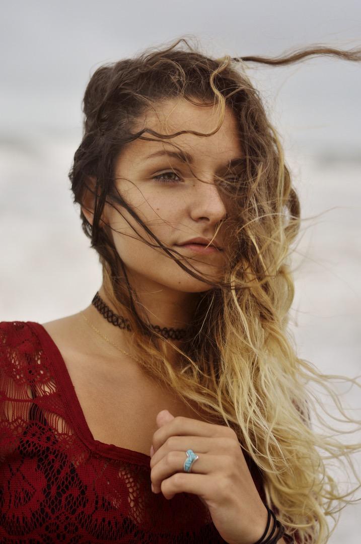 Female model photo shoot of Miss Awbrey in Sandbridge Beach