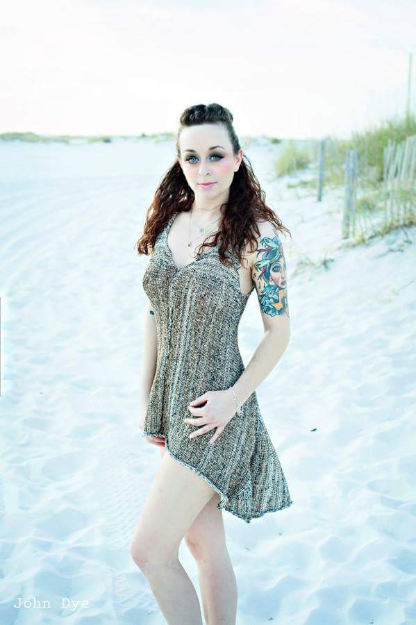 Female model photo shoot of Marena Grace in Pensacola Beach