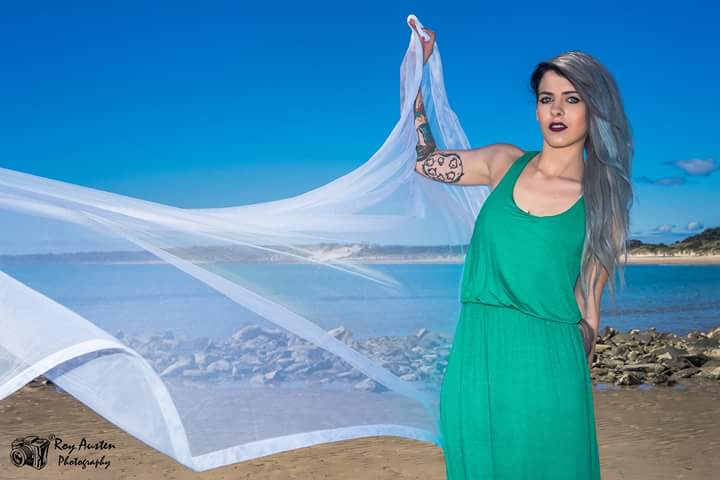 Female model photo shoot of haileii in East Beach