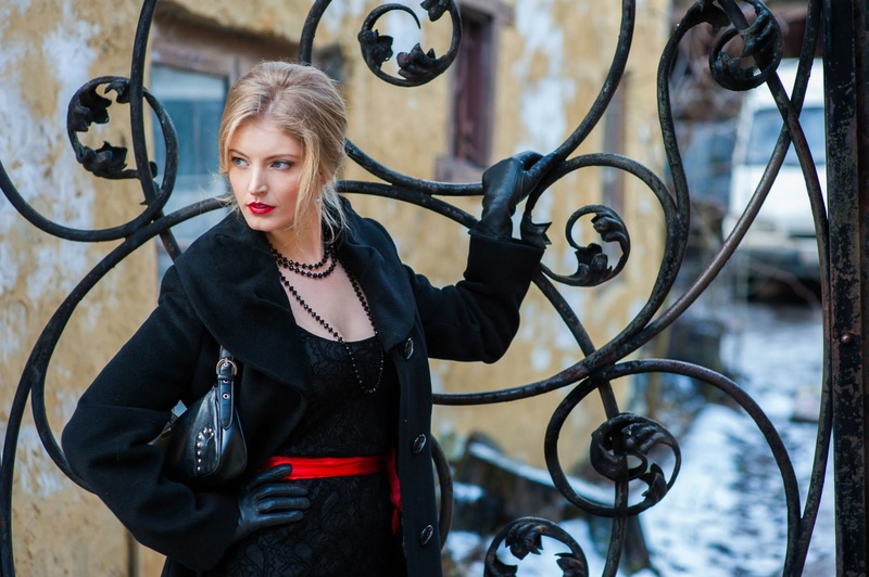 Female model photo shoot of ELENA SIRINA in Tallinn