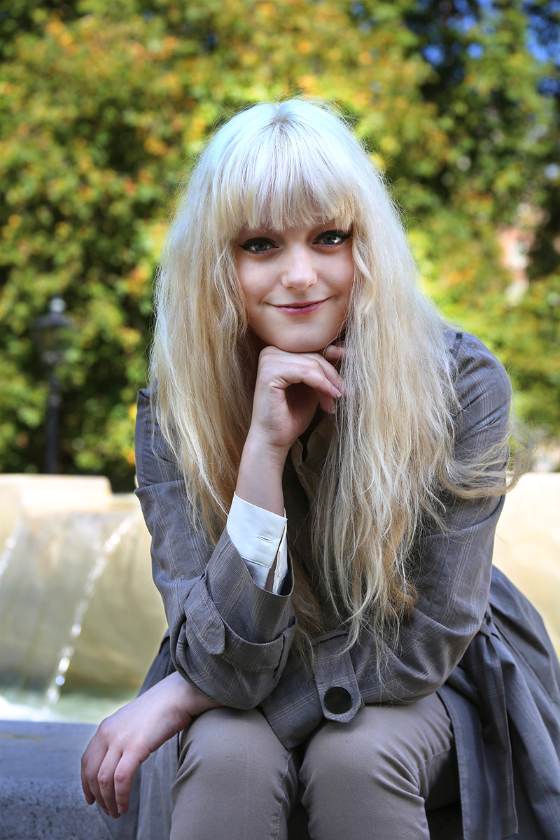 Female model photo shoot of AnnaMKrukowska in London, Hyde Park