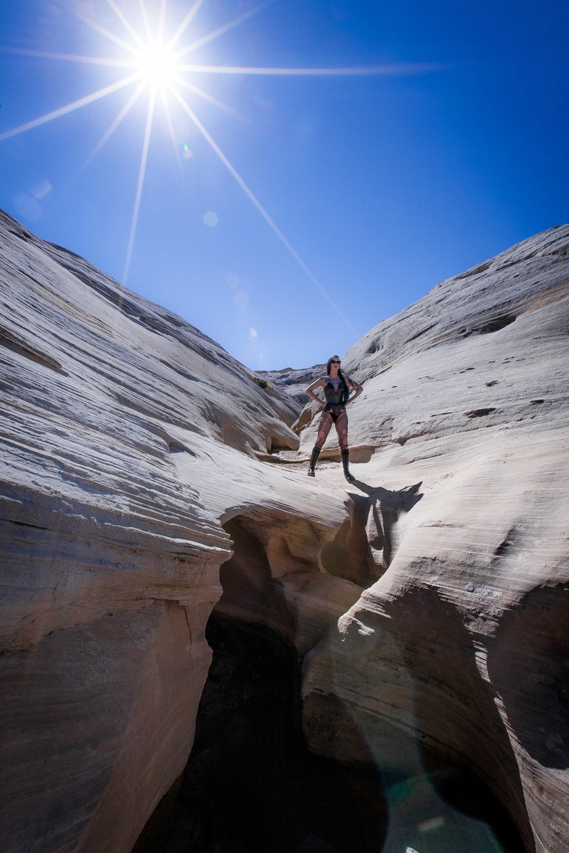 Male model photo shoot of TheBlackSheep in Utah Desert