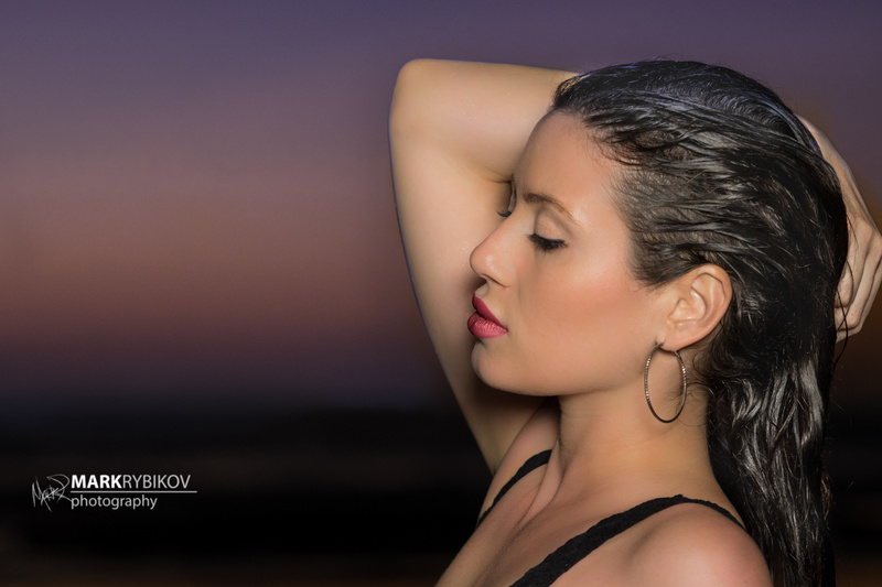 Female model photo shoot of GeminiStar in Cardiff Beach