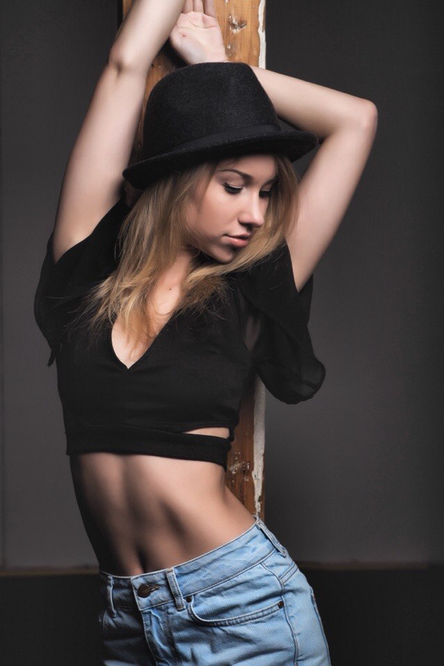 Female model photo shoot of DariaKurnygina in New York
