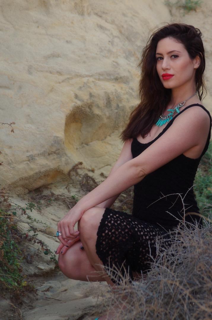 Female model photo shoot of GeminiStar in Torrey Pines trail