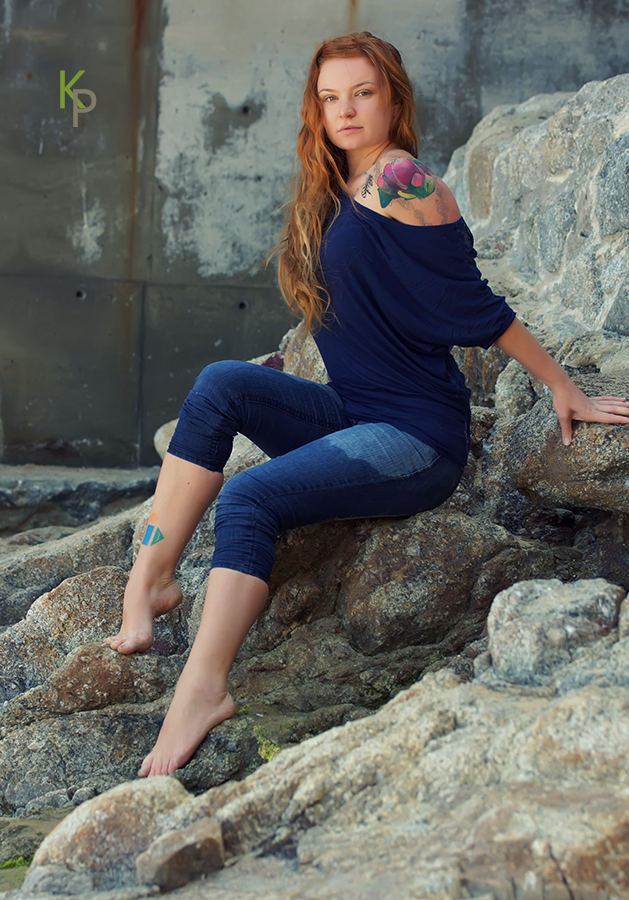Female model photo shoot of d0pam1n3 by Steven Yancy in Monterey, California
