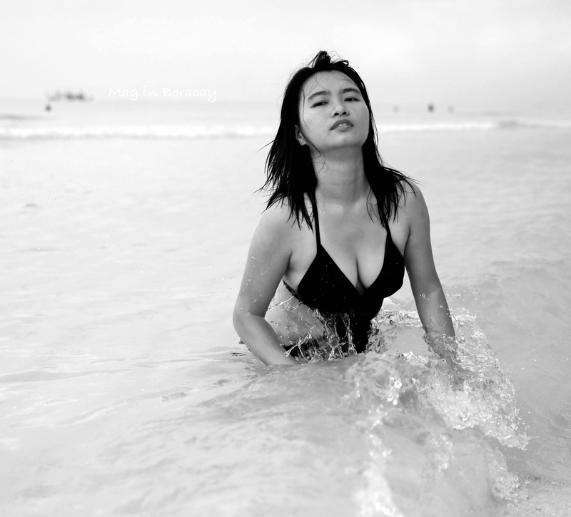 Female model photo shoot of Magnolia Wang in Boracay