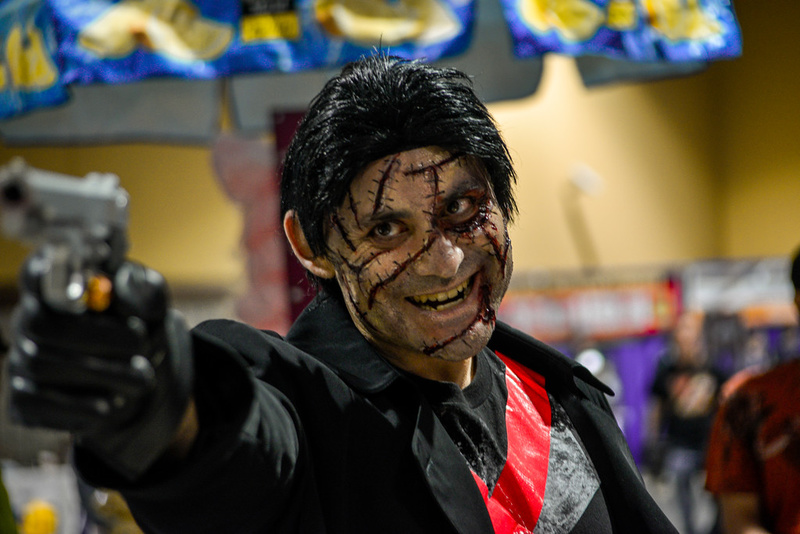 Male model photo shoot of WrightOnTarget in Long Beach Comic Expo 2015