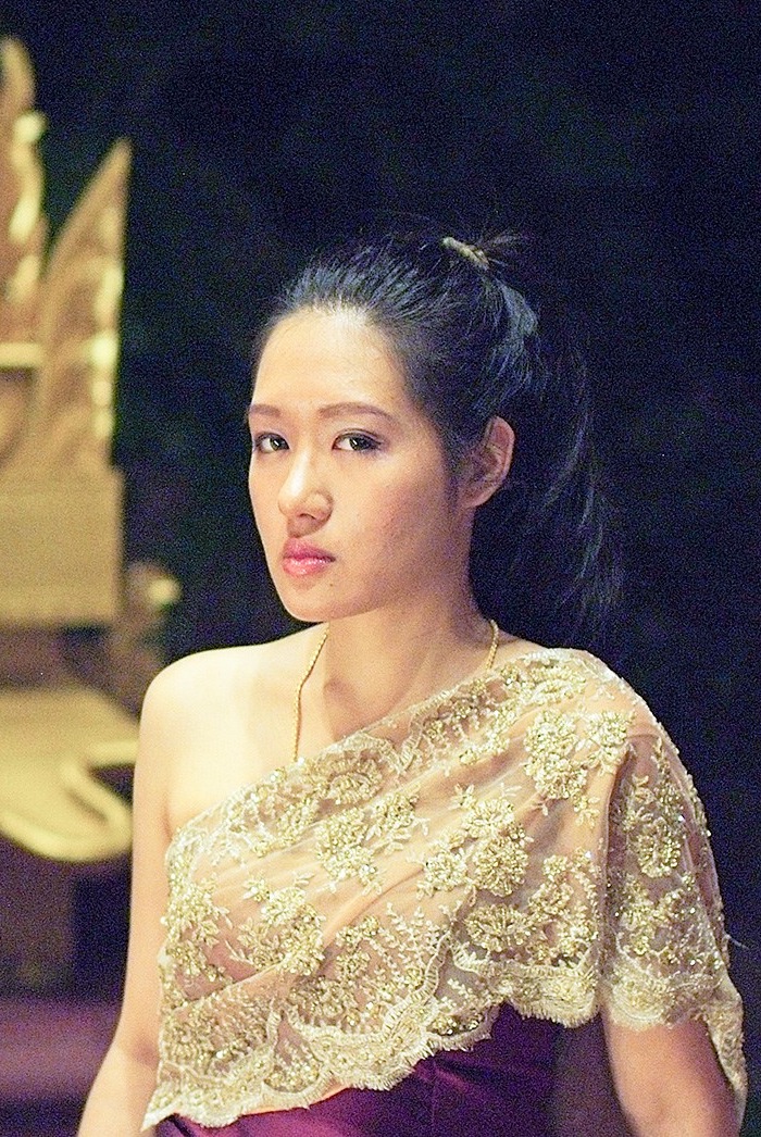 Female model photo shoot of Ying Trangkasombut in Ammatara Pura Hotel